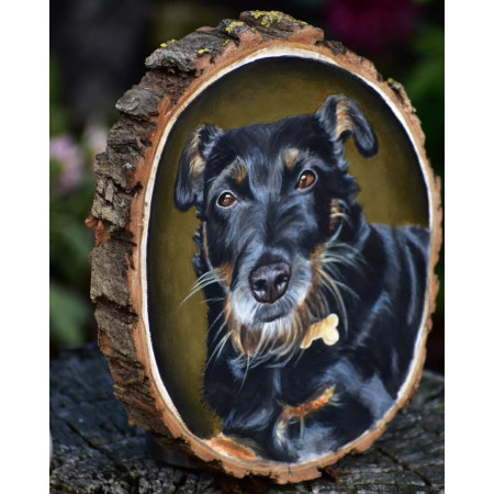 Portret pupila na plastrze 20 cm