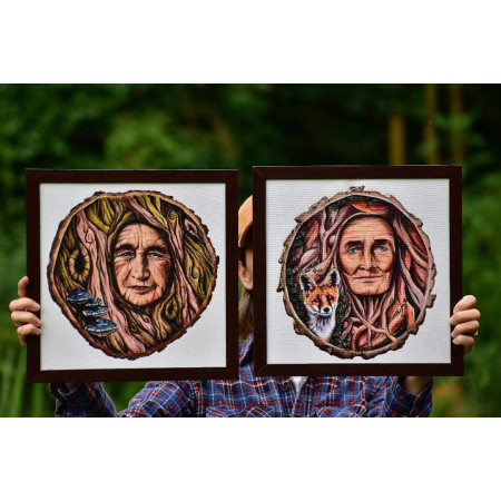 Drzewna Matka , wydruk na płótnie